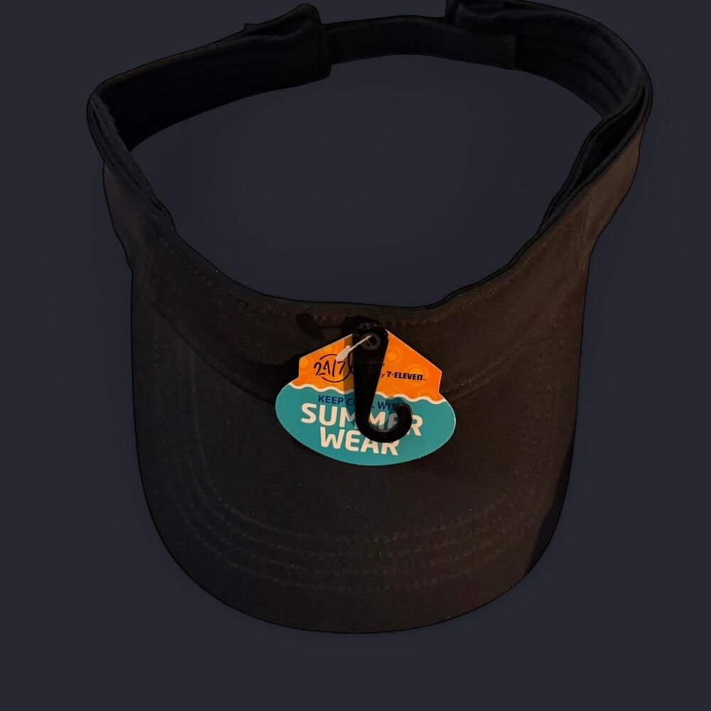 7-Eleven “Summer Wear” Visor (Black, One Size)